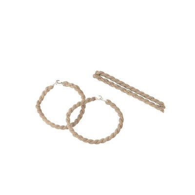 Tan Elastic Blousing Garters