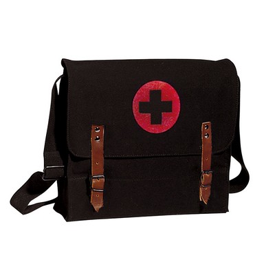 Black NATO Canvas Medic Bag w/Cross