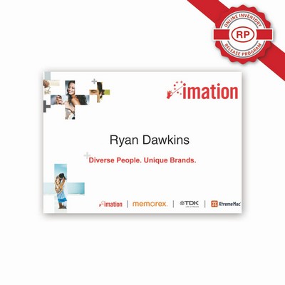 Laminated Name Badge (2.5"x3.5") Rectangle - No personalization included