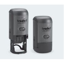 Trodat® Printy Dater Round Self Inking Stamp (1" Diameter), Customizable