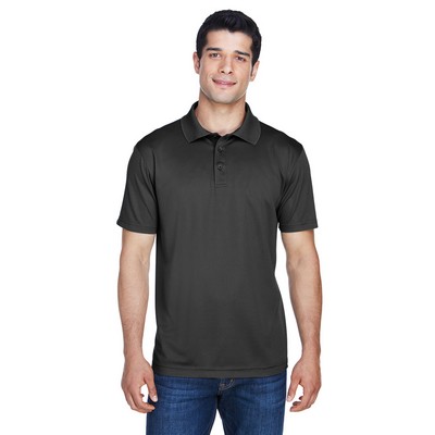 Harriton Men's Polyester Jersey Polo Shirt