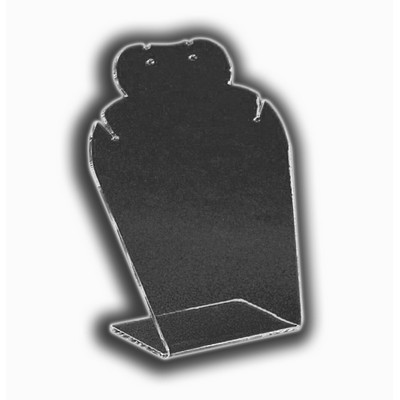 Black One-Piece Necklace Displays (5 1/2"x4 5/8"x3")