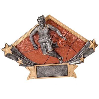 Female Basketball Trophy (5¾"x8¼")