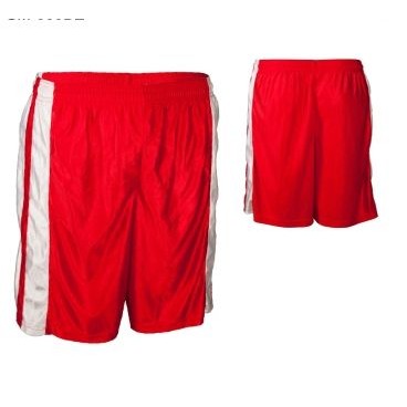 Adult Cool Mesh Short w/ Contrasting Side Panel & Piping (5" Inseam)