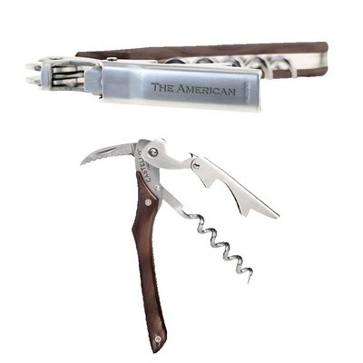 Castello™ Italian Corkscrew w/Real Buffalo Horn Handle