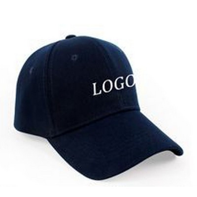 6-Panel Twill Baseball Cap with Embroidery Logo
