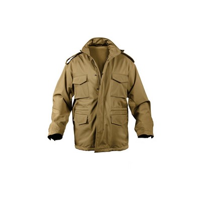 Coyote Brown Soft Shell Tactical M-65 Jacket (XS to XL)