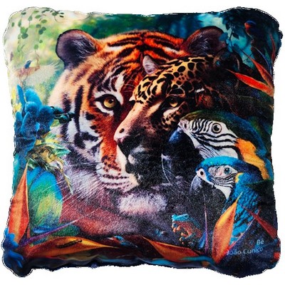 Dye Sublimated Velvet Throw Pillows