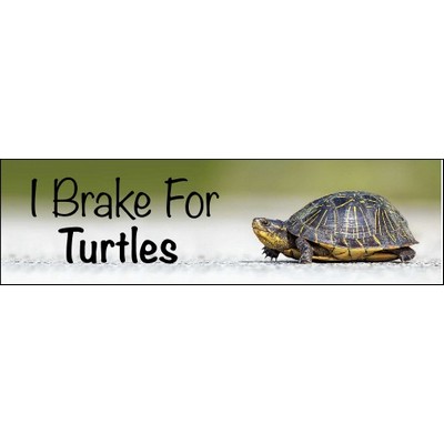 7" X 2" Kwik-Ship White Vinyl Digital Print Square Corner Decal