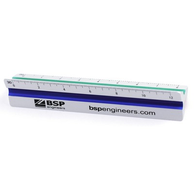 4" Engineer Color Coded Drafting Scale Ruler
