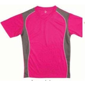 Adult V-Neck Jersey w/Contrast Piping