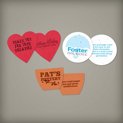 Small Die-Cut - Printed Double Sided