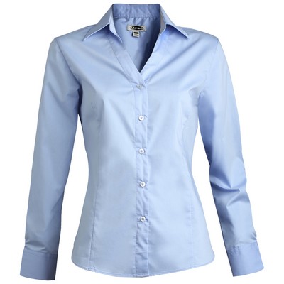 Ladies' Stretch Broadcloth Blouse