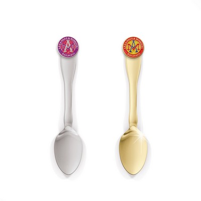 Spoon w/Soft Enamel Lapel Pin (Up to 0.75")