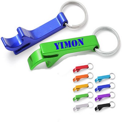 2 3/8" Bottle Opener with Key Chain