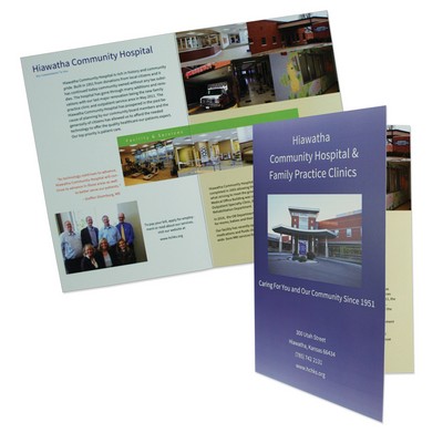 8.5" x 11" Half-Fold Brochure