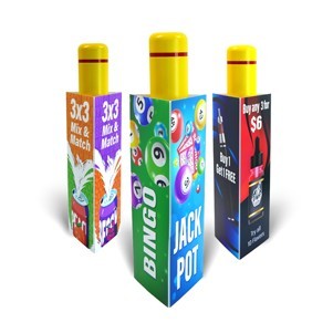 8" - 8.5" Diameter Pole Popper