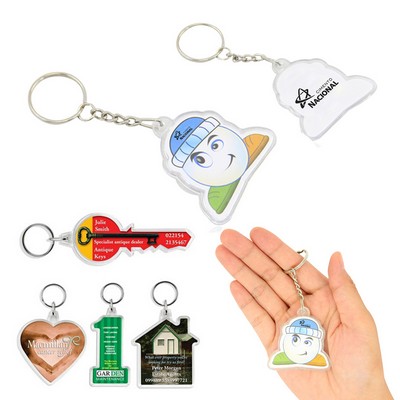 Custom High Resolution Acrylic Keychain