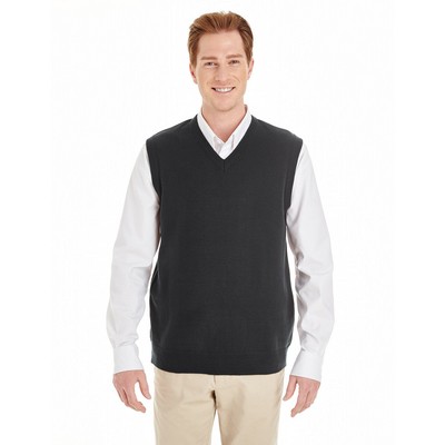 Harriton Men's Pilbloc™ V-Neck Sweater Vest