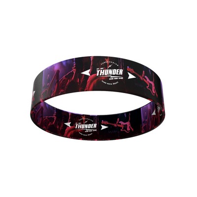 Circle Premier Hanging Banner Double-Sided - 8'x2.5'