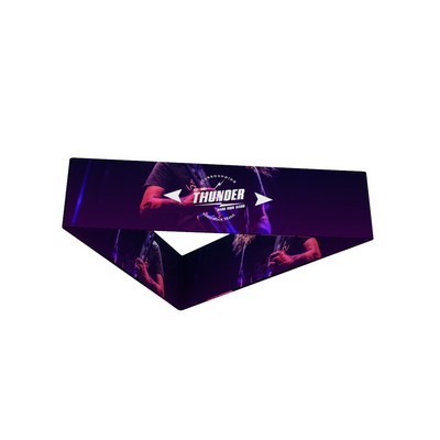 Triangle Premier Hanging Banner Double-Sided - 8'x2'