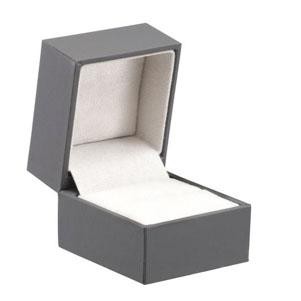 Vogue Ultra Smooth Matte Collection Small Ring Box (1 7/8"x2"x1 3/4")