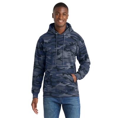 Port & Company® Core Fleece Camo Pullover Hooded Sweatshirt