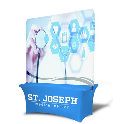 8' Table Top Double Sided Billboard Banner (Full Height)