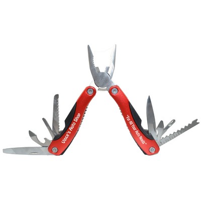 9-in-1 Multi-Tool w/Nylon Belt Pouch