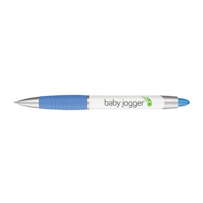 Papermate® Element White/Pale Blue Ballpoint Pen