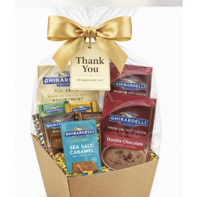 Ghirardelli Chocolates & Cocoa Gift Basket