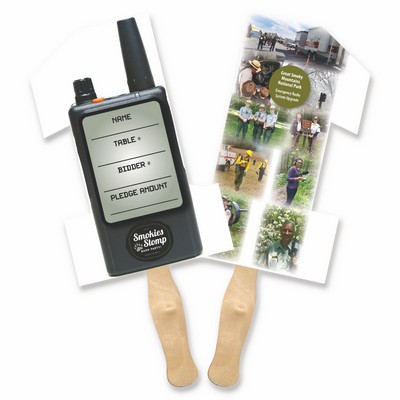 Full Color #1 Shape Sandwich Fan