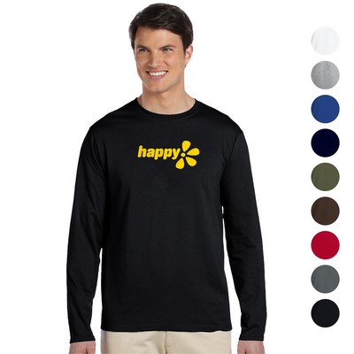 4.5 Oz. Soft Lightweight Cotton Long Sleeve Winter T-Shirt