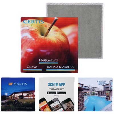 6 x 6 Terry Full Color Cleaning Cloth