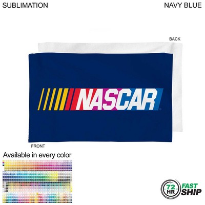 72 Hr Fast Ship - Plush Velour Terry Cotton Blend Colored Sports, Sweat Towel, 12x18, Sublimated