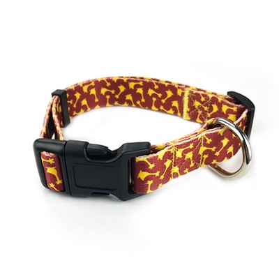 Medium Polyester Pet Collar W/ Buckle Release