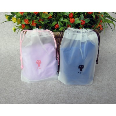 9.9 x 11.9" Double Drawstring Pouch Waterproof Candy Jewelry Party Wedding Favor Present Bag