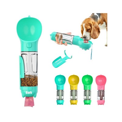 Leak Proof Portable Pet Bowl & Water Feeder with Waste Bags