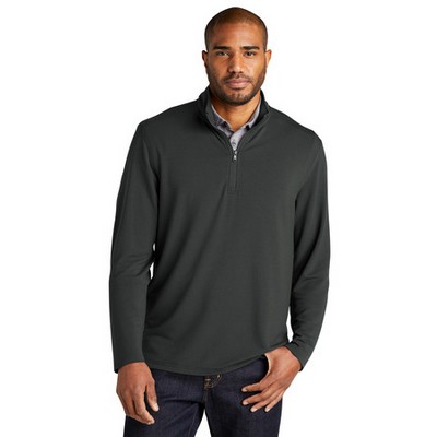Port Authority® Microterry 1/4-Zip Pullover