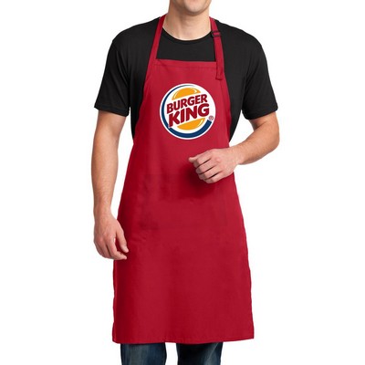 100% Cotton Apron w/Full Color Logo