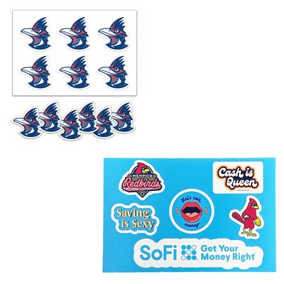 Custom Sticker Sheets (Permanent adhesive)