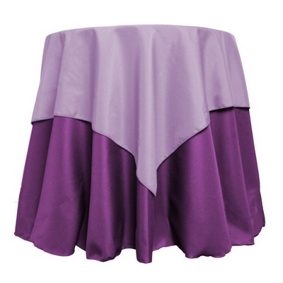 Non-Printed 54" x 54" Overlay - Standard Poly Fabric