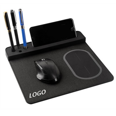 Multifunction Wireless Charging Mouse Pad
