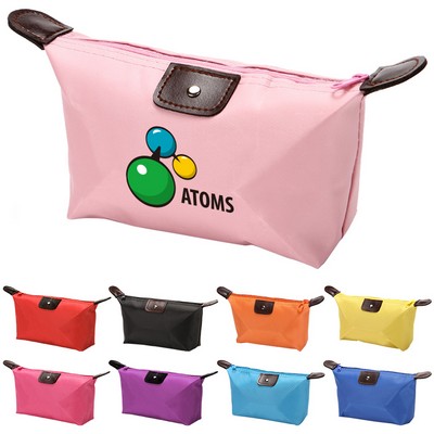 Dumpling Shaped Cosmetic Bag