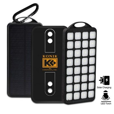 Laflin Eos 8000mAh Solar Power Bank LED Lights