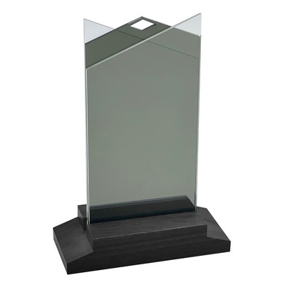 Edge Award Black Wood Base