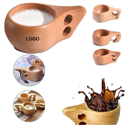 Wooden Camping Mug
