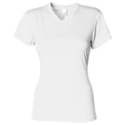 A4 Women's Softek Short Sleeve Tee