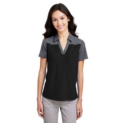 CORE365® Women's Fusion ChromaSoft™ Colorblock Polo Shirt