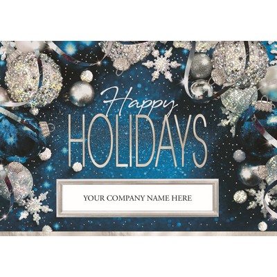 Lustrous Ornaments Holiday Cards